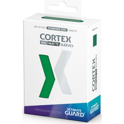 Ultimate Guard Standard Cortex Green Card Sleeves (100ct)